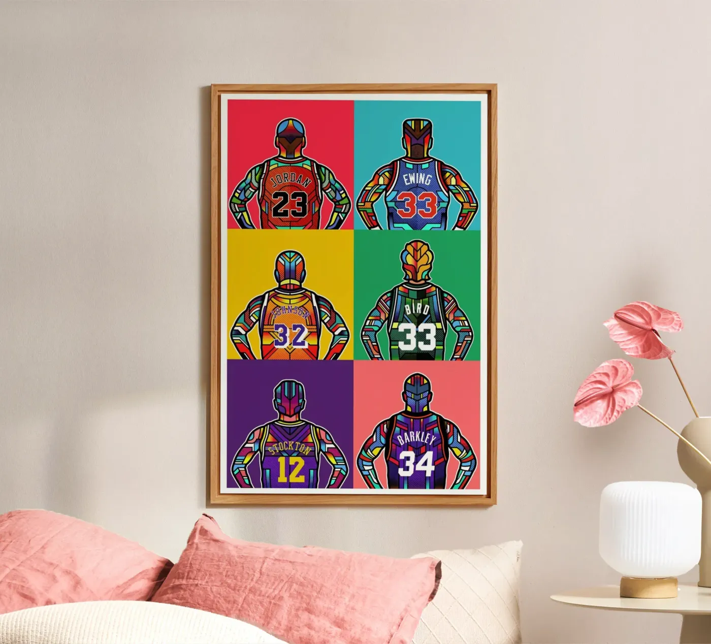 NBA Legends forex plate by Van Orton Design
