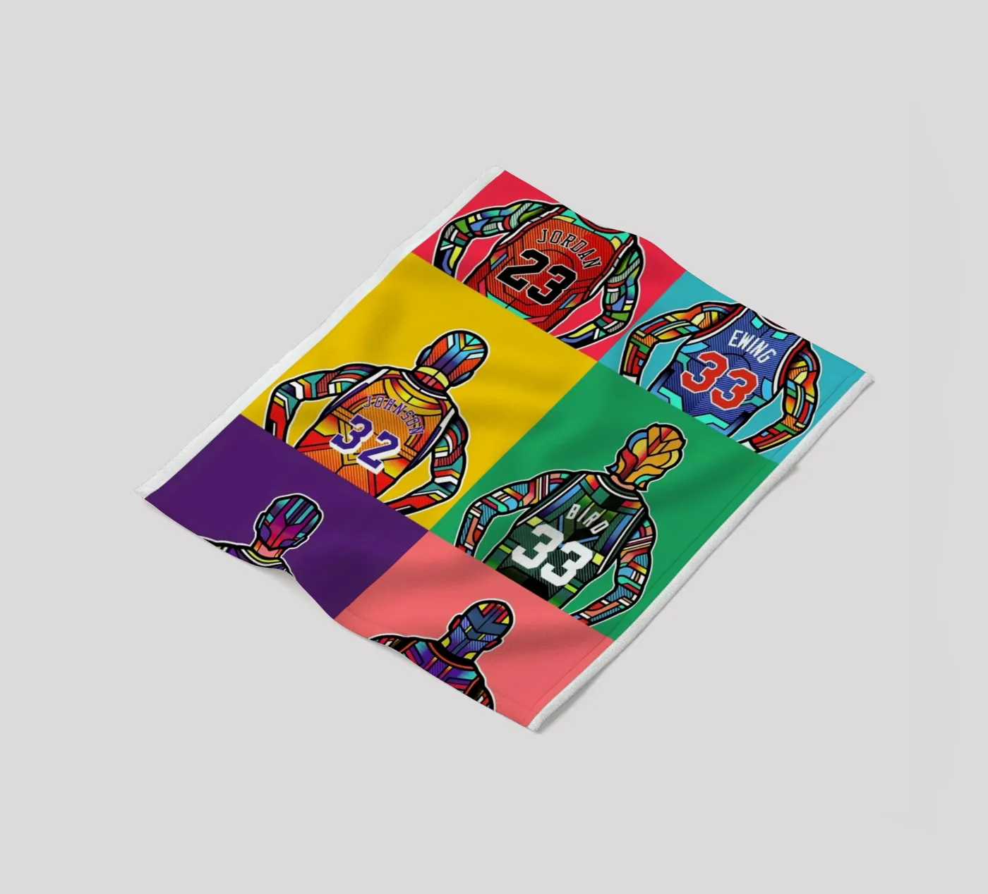 NBA Legends Fleecedecke von Van Orton Design