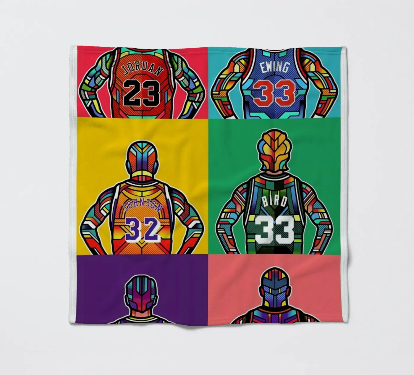 NBA Legends Fleecedecke von Van Orton Design
