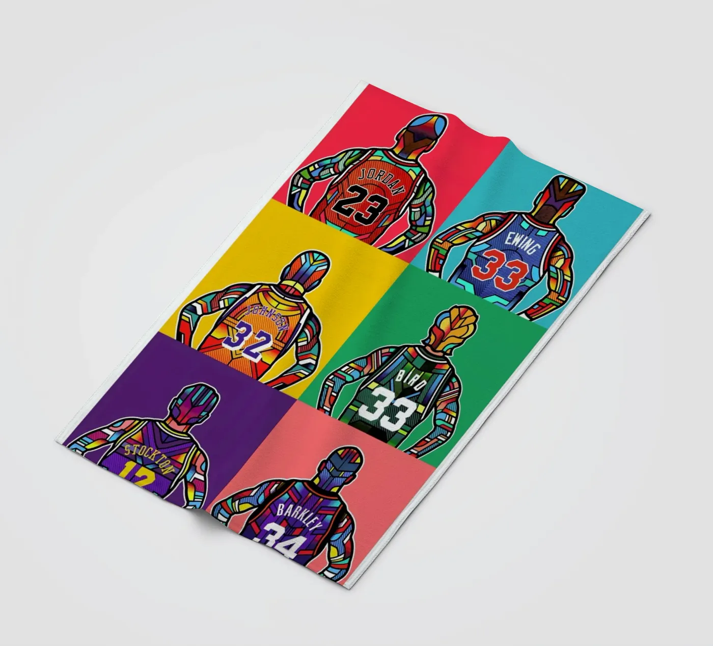 NBA Legends Fleecedecke von Van Orton Design