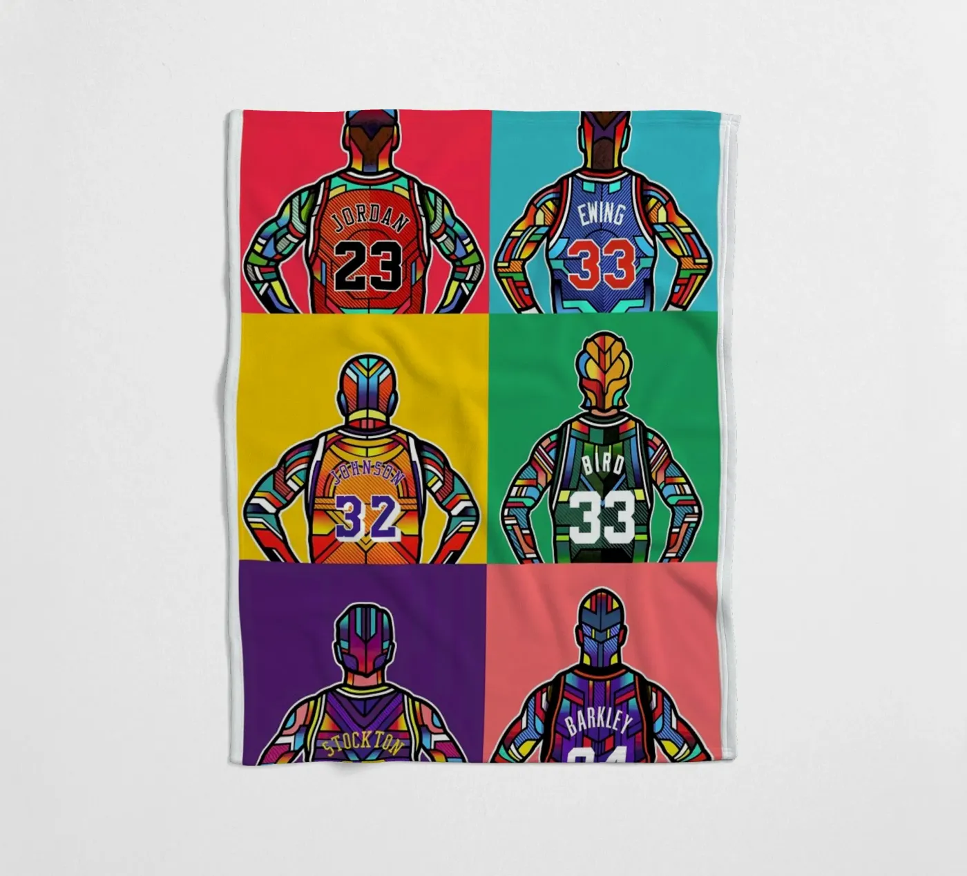 NBA Legends Fleecedecke von Van Orton Design