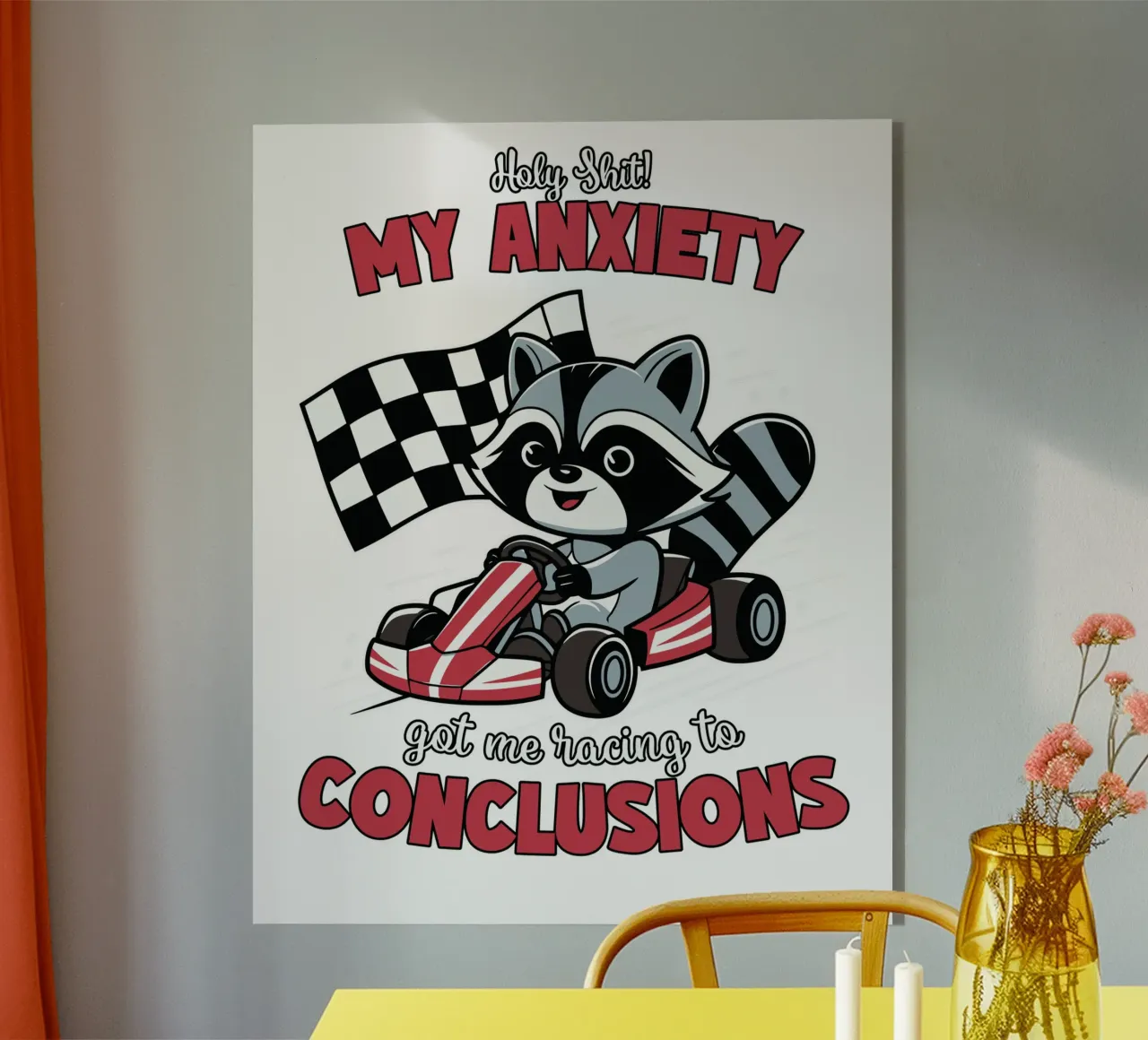 anxiety and racing to conclusions plexiglass da edsonramosart