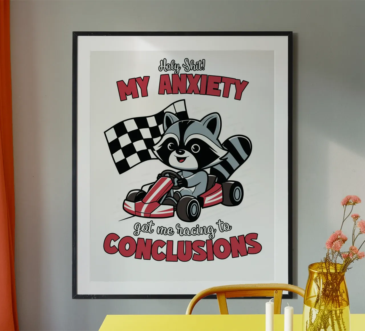 anxiety and racing to conclusions carta hahnemühle da edsonramosart