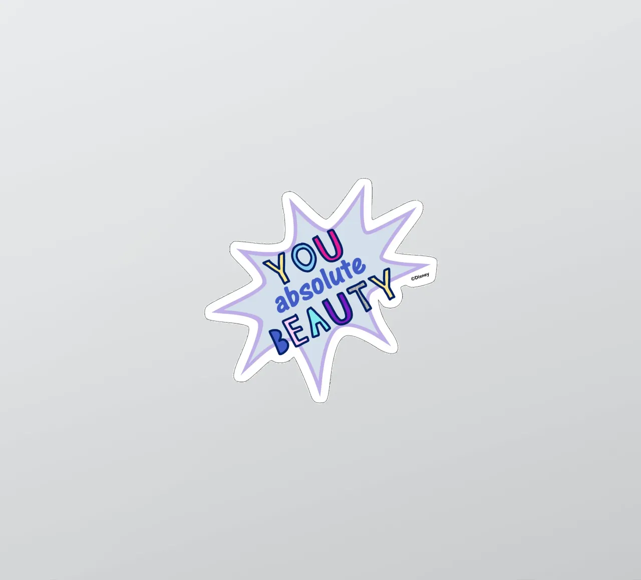 YOU ABSOLUTE BEAUTY sticker by DISNEY PRINCESS - Sticker Shop