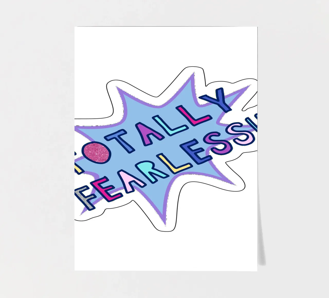 TOTALLY FEARLESS sticker sheet by DISNEY PRINCESS - Sticker Shop
