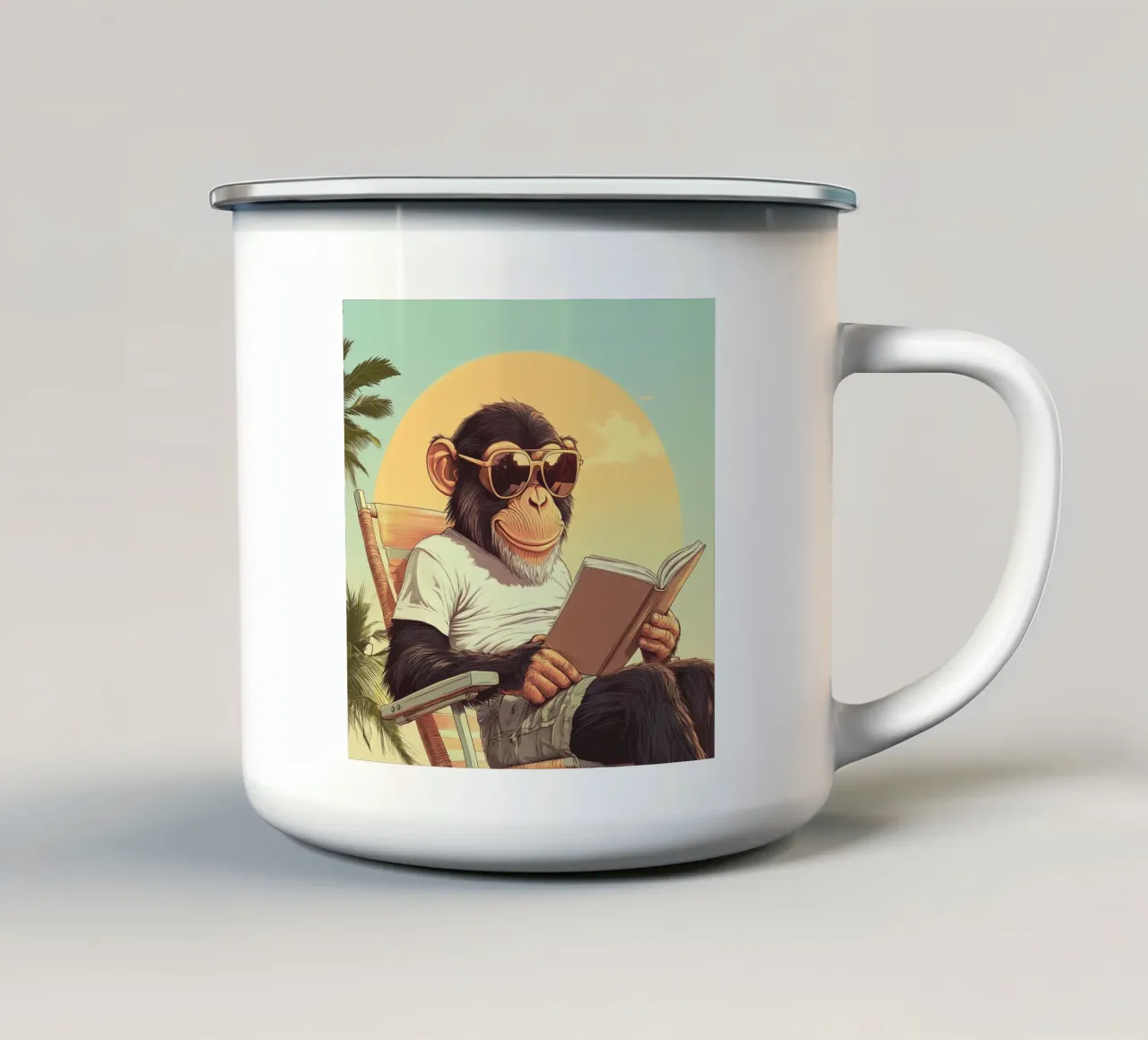 Amante dei libri tazza in smalto da Street Boutique