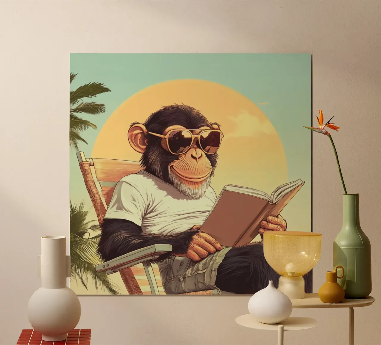 Amante dei libri poster con telaio in plastica da Street Boutique