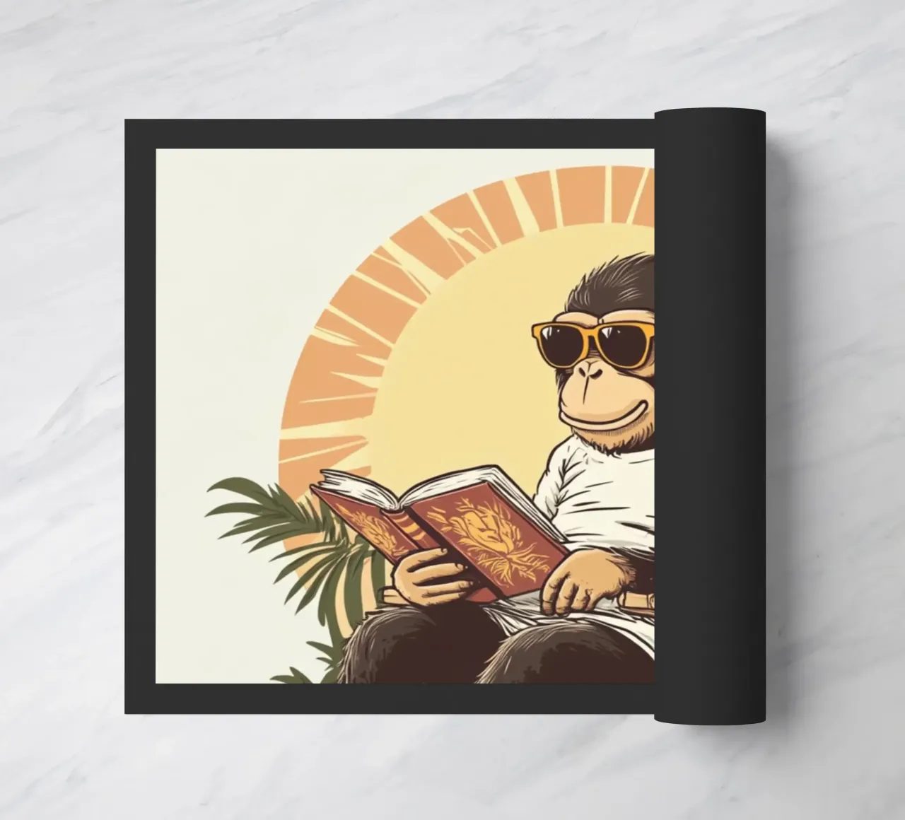 Book Lover 2 doormat by Street Boutique