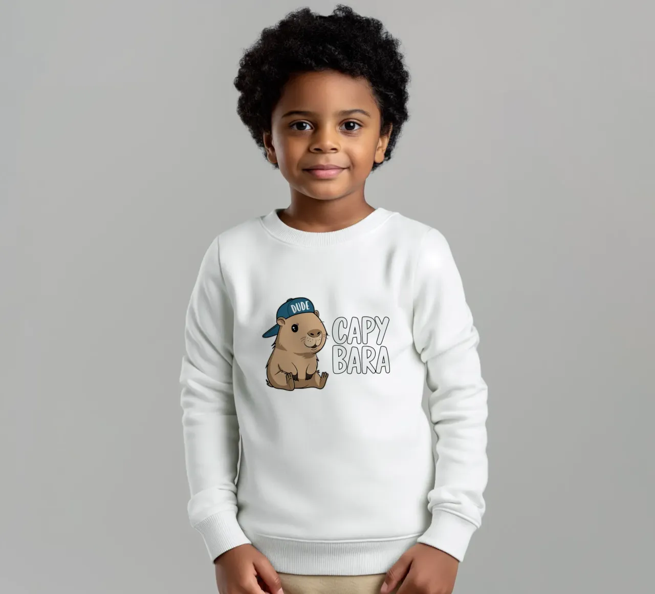 CAPYBARA felpa bambino da edsonramosart