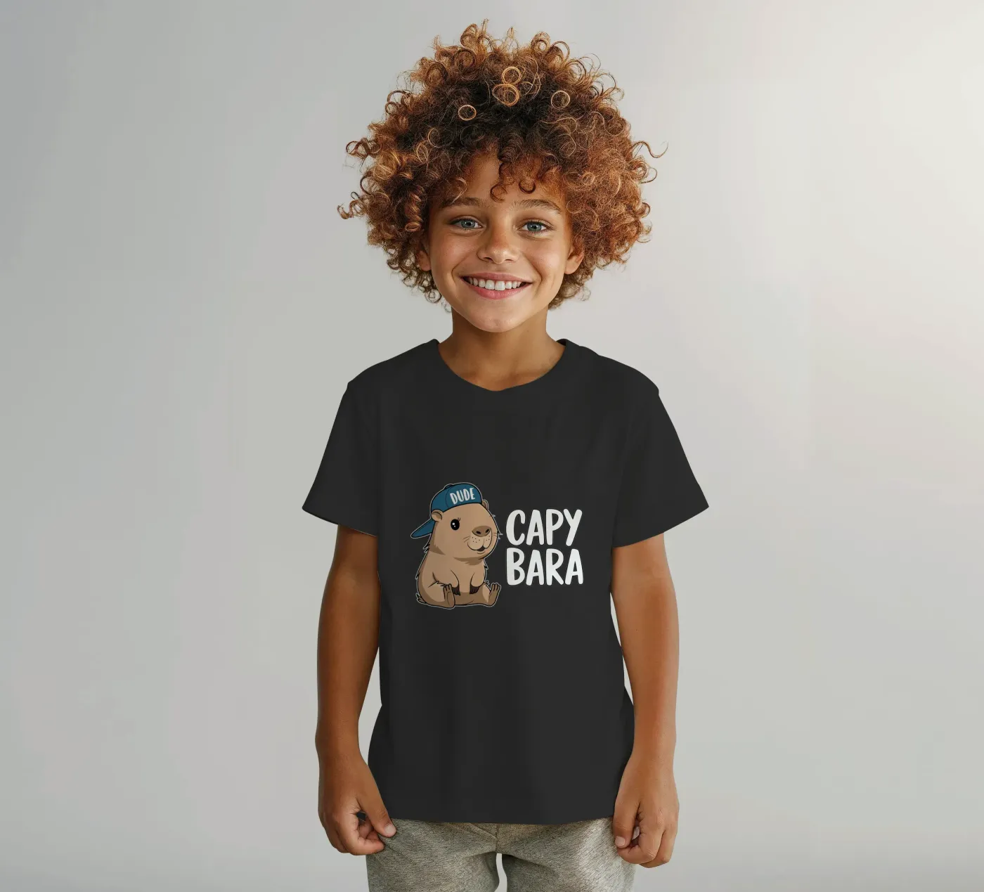 CAPYBARA t-shirt bambini da edsonramosart