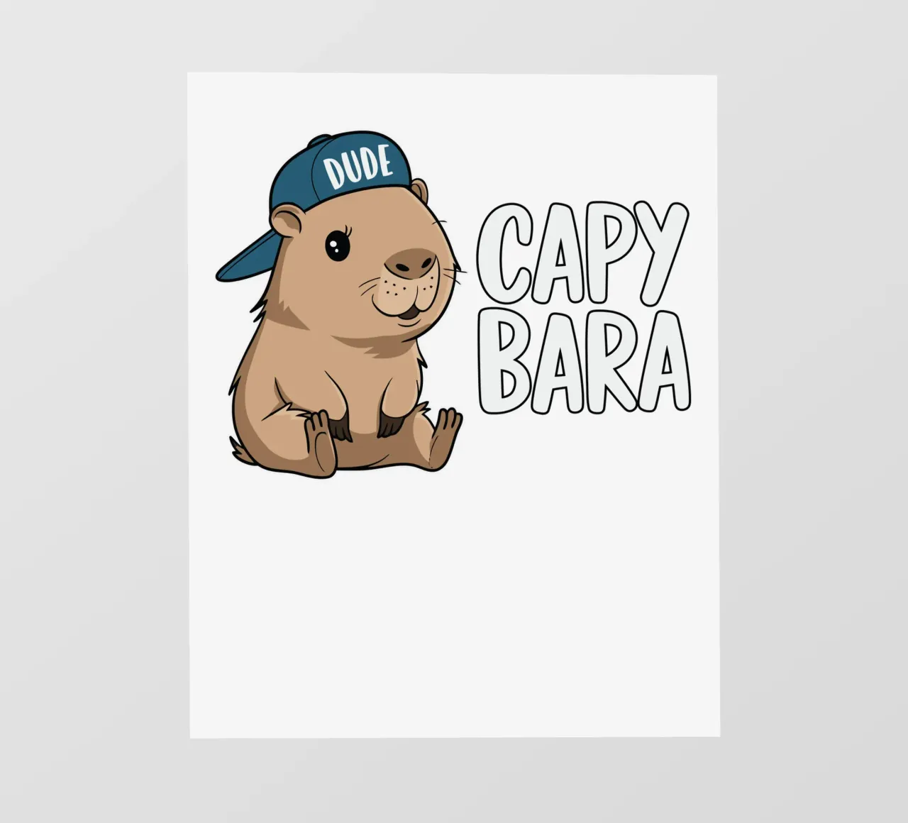 CAPYBARA pellicola backlit da edsonramosart