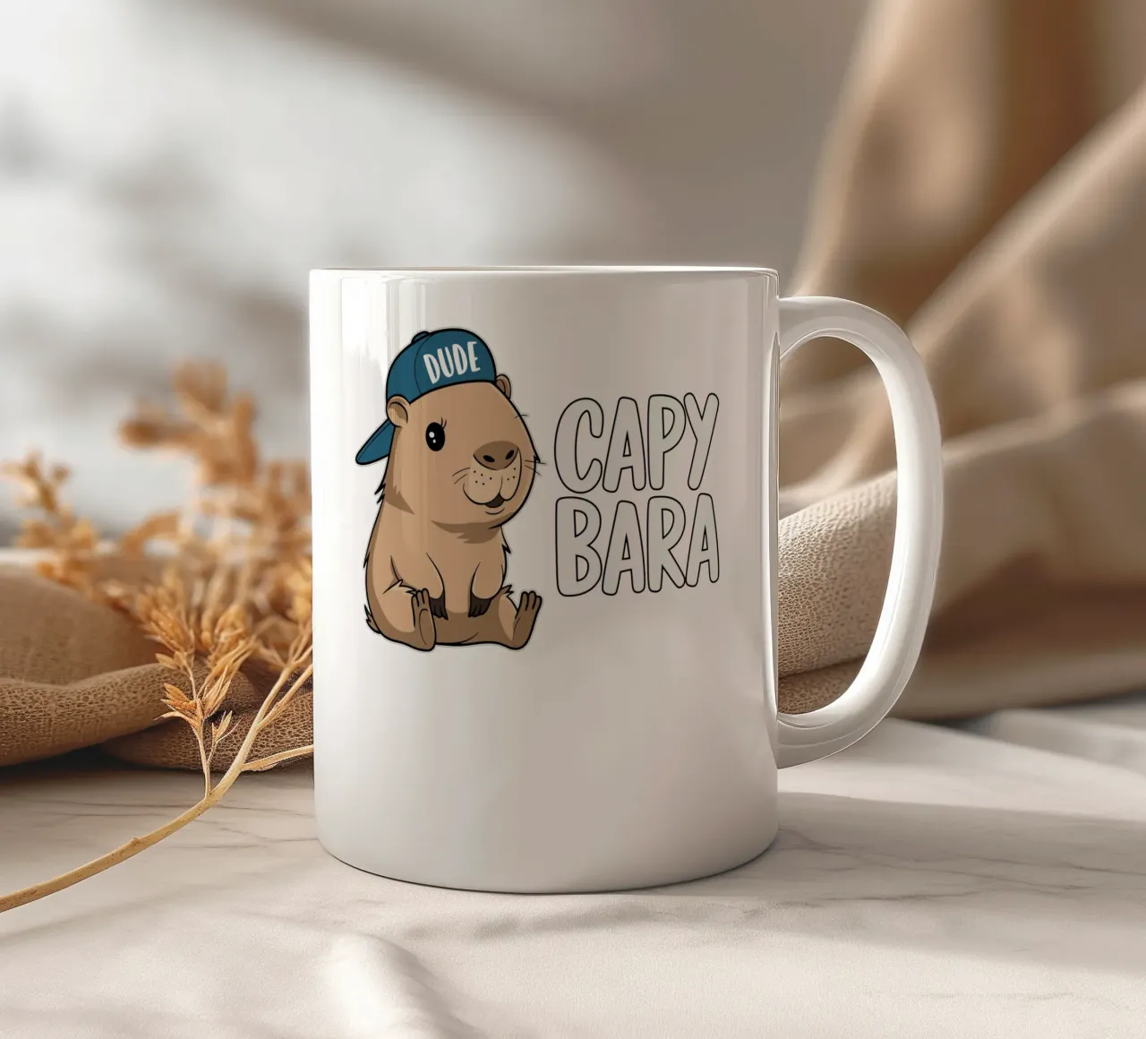 CAPYBARA tazza in ceramica da edsonramosart