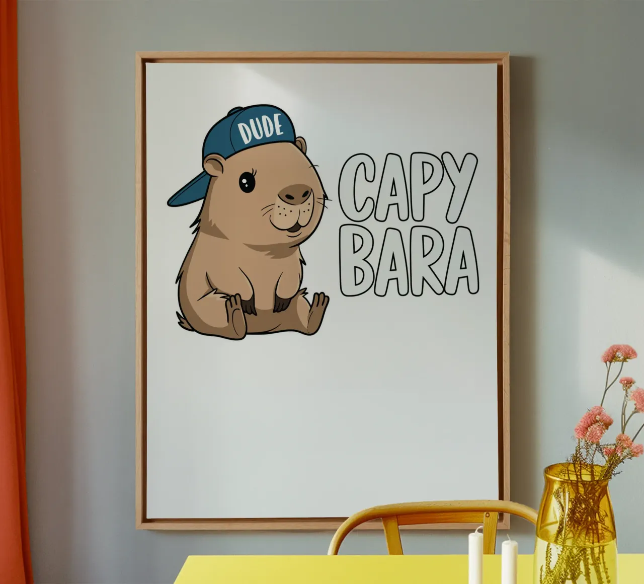 CAPYBARA tela da edsonramosart