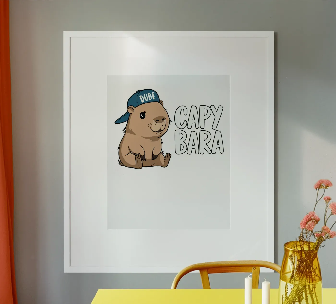 CAPYBARA Poster von edsonramosart