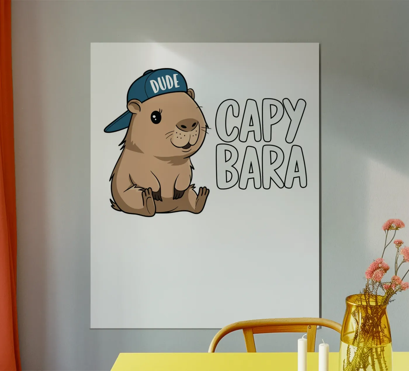 CAPYBARA Poster von edsonramosart