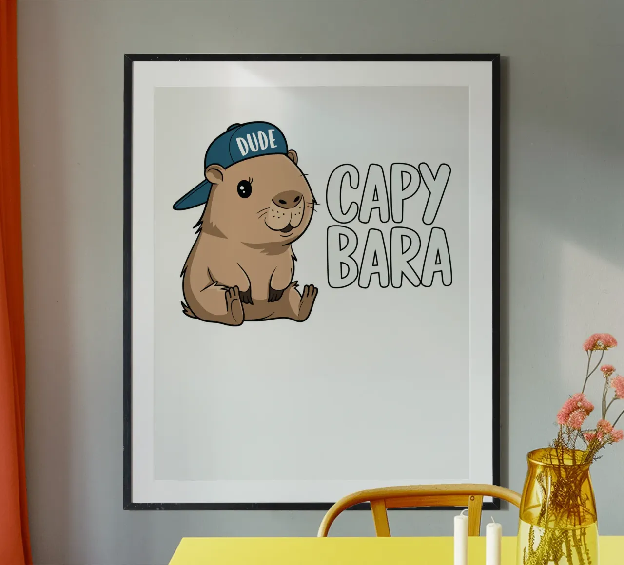 CAPYBARA poster da edsonramosart