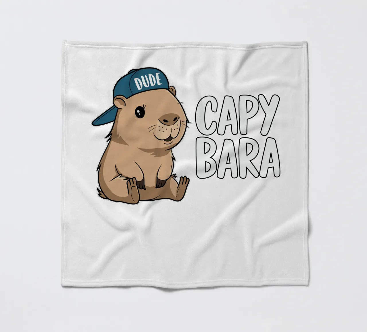CAPYBARA coperta in pile da edsonramosart