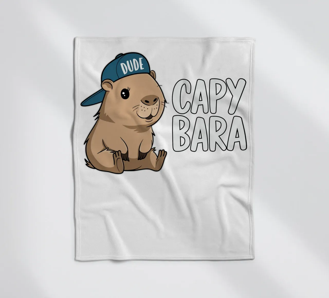 CAPYBARA coperta in pile da edsonramosart