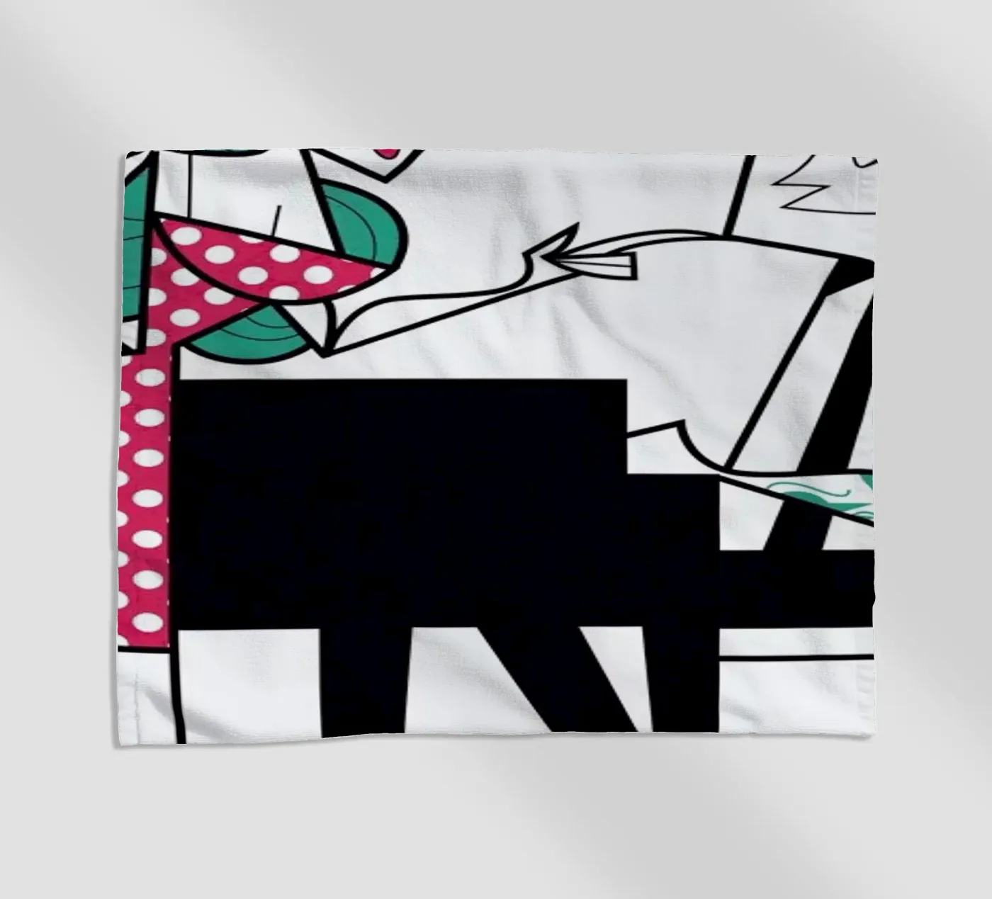 Play it again strandhanddoek van Ale Giorgini