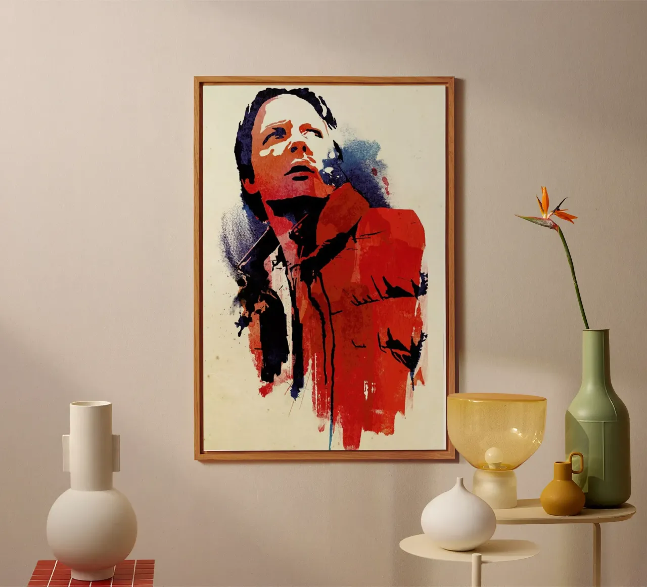 Marty McFly alluminio dibond da Róbert Farkas