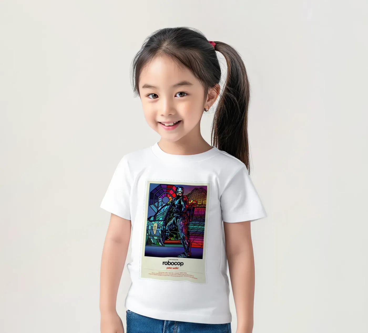 Robocop kinder t-shirt van Van Orton Design