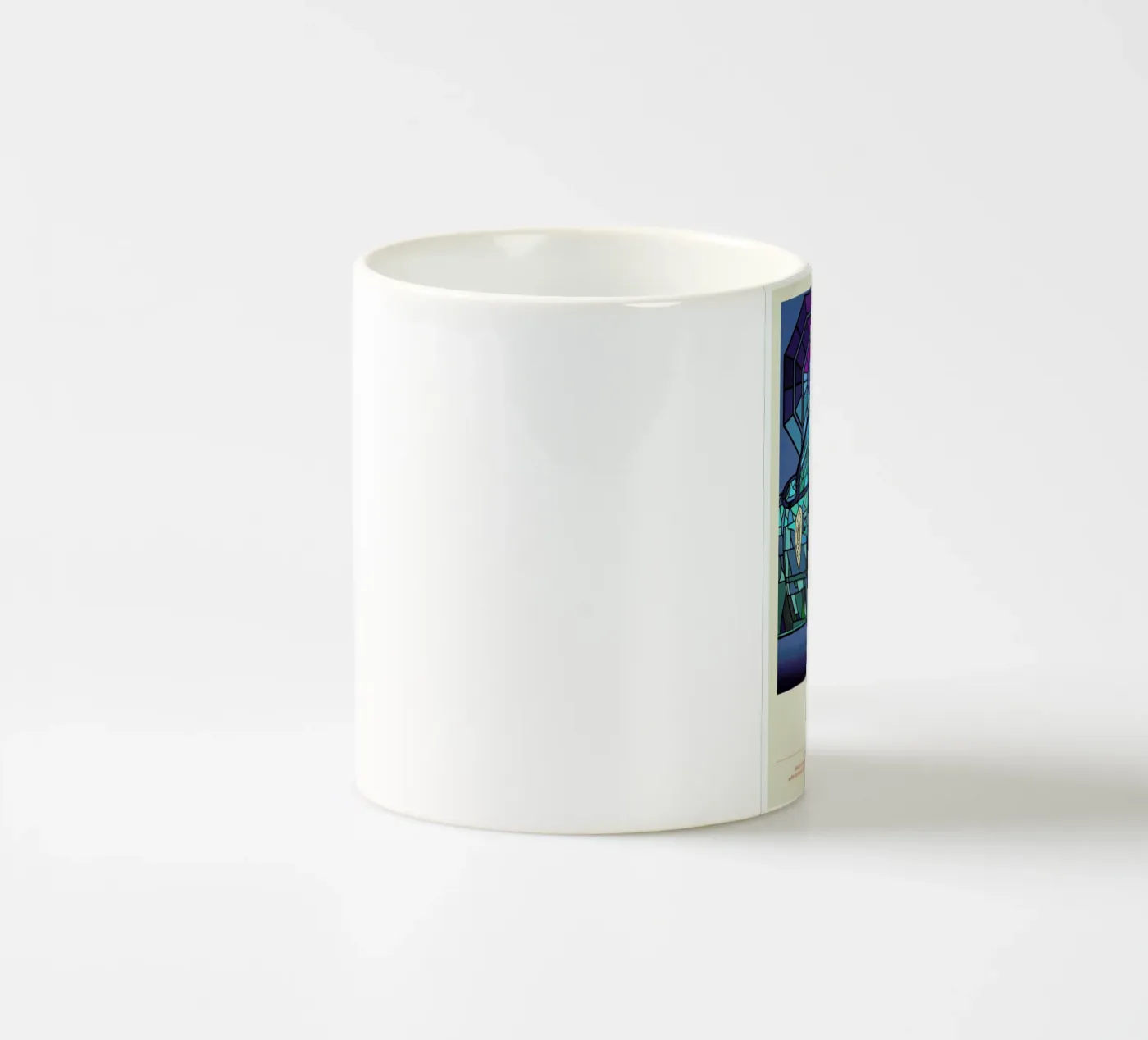 Robocop ceramic mug by Van Orton Design