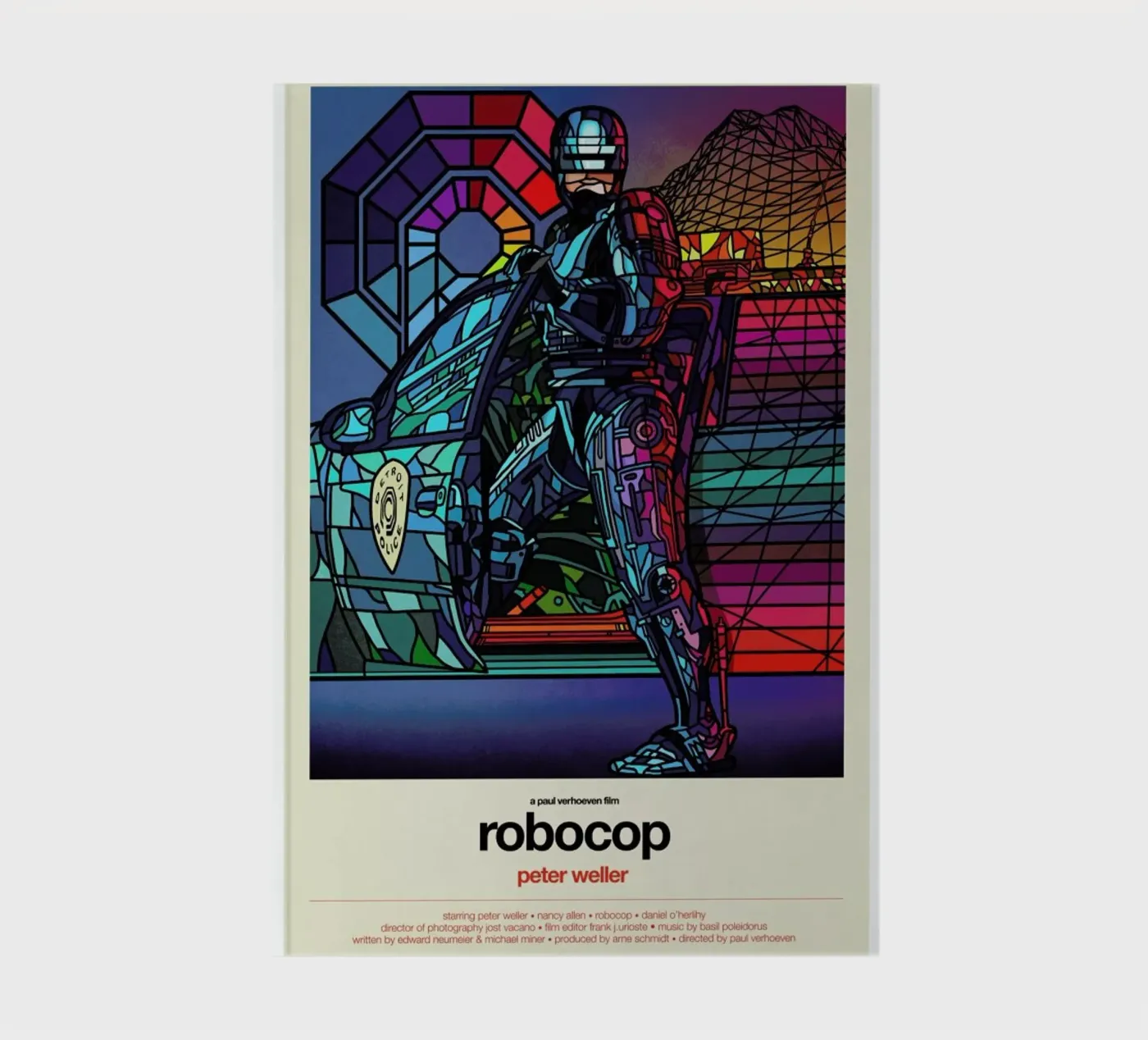 Robocop notebook by Van Orton Design