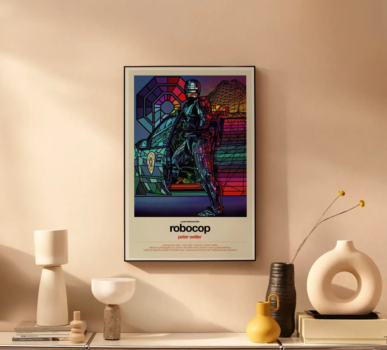 Robocop acrylic glass by Van Orton Design