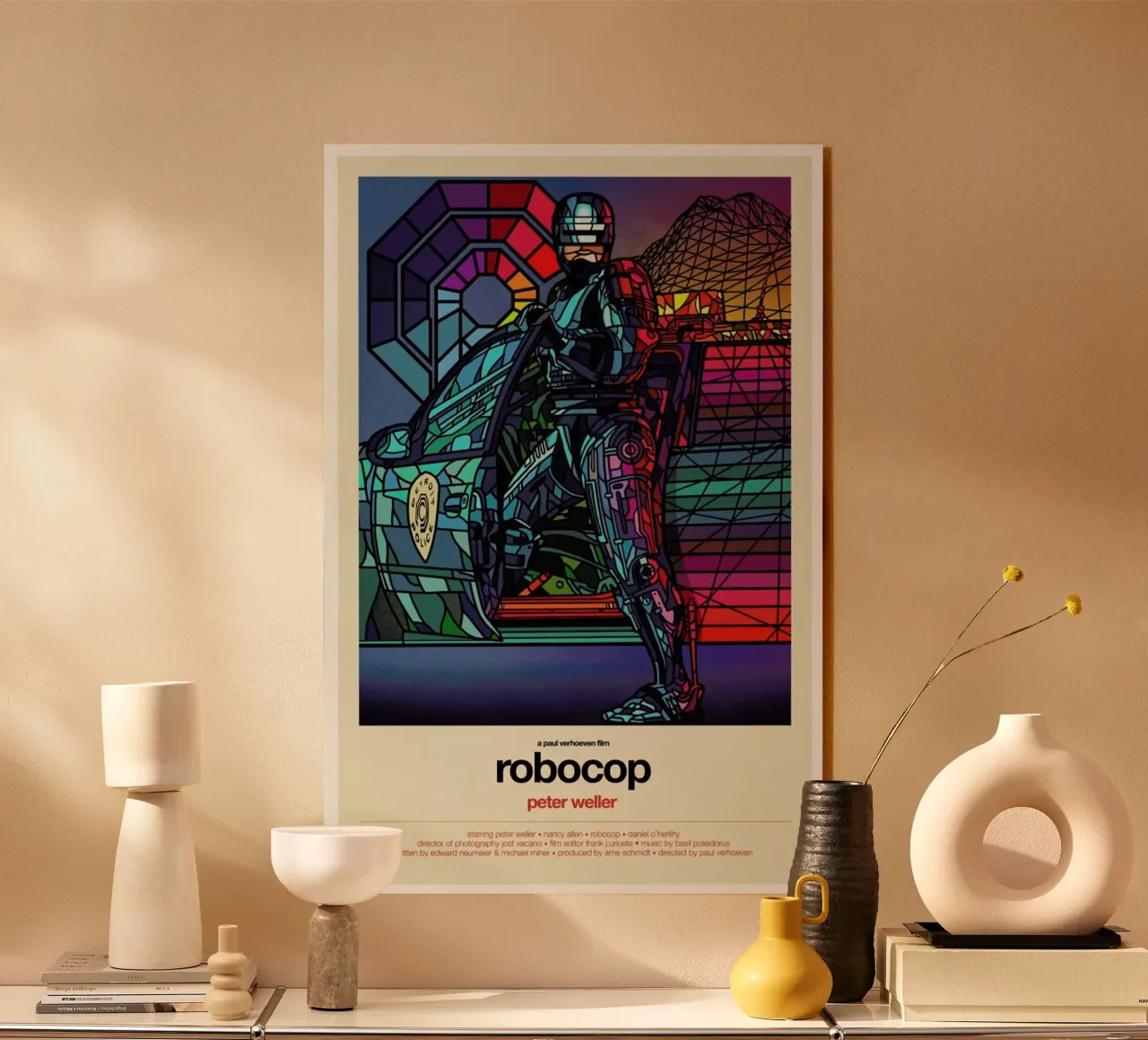 Robocop acrylic glass by Van Orton Design