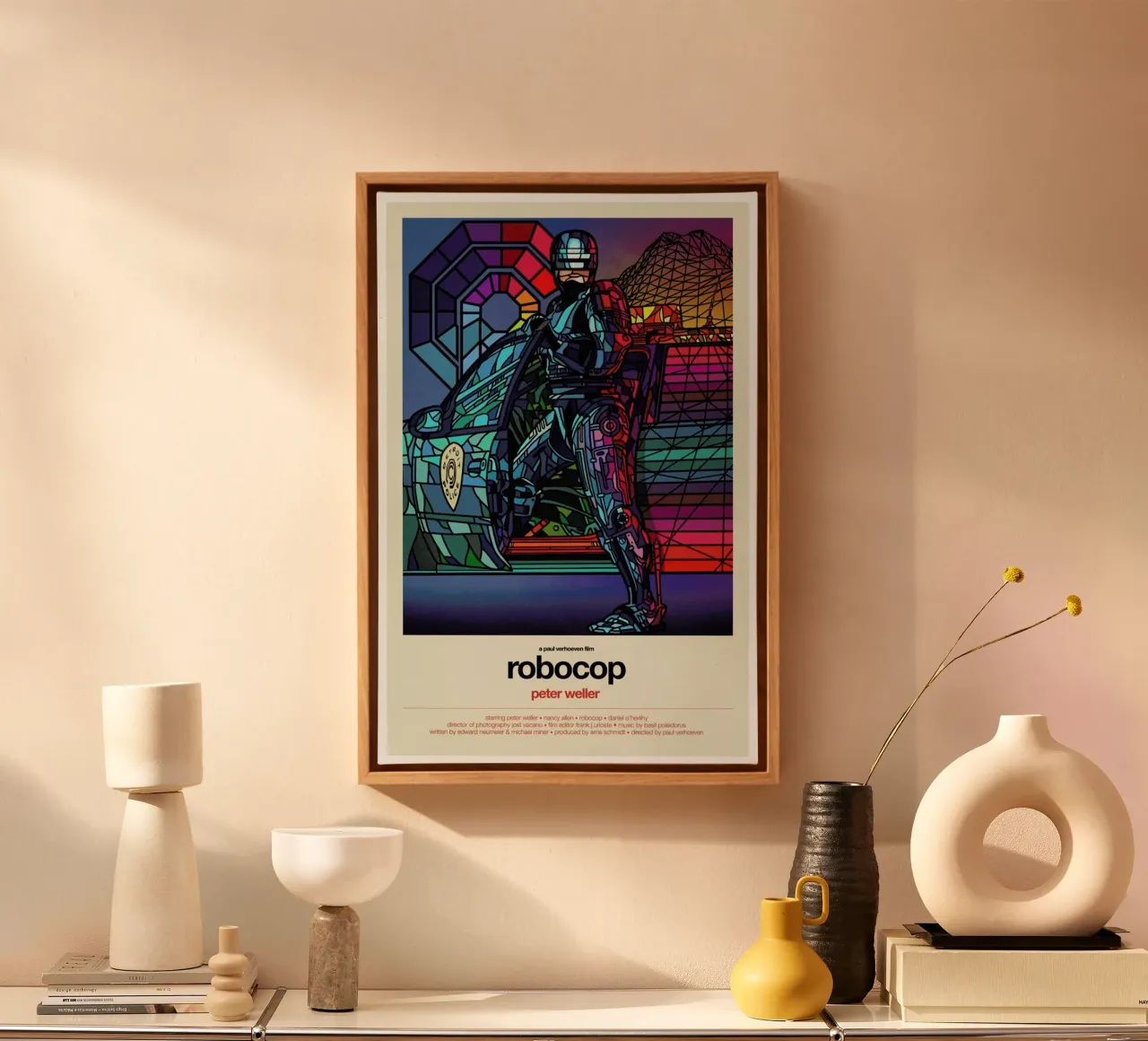 Robocop tela da Van Orton Design