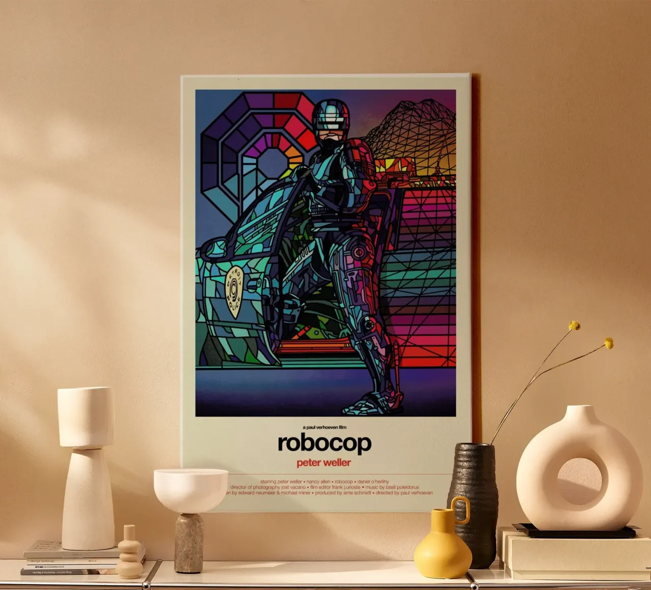 Robocop tela da Van Orton Design