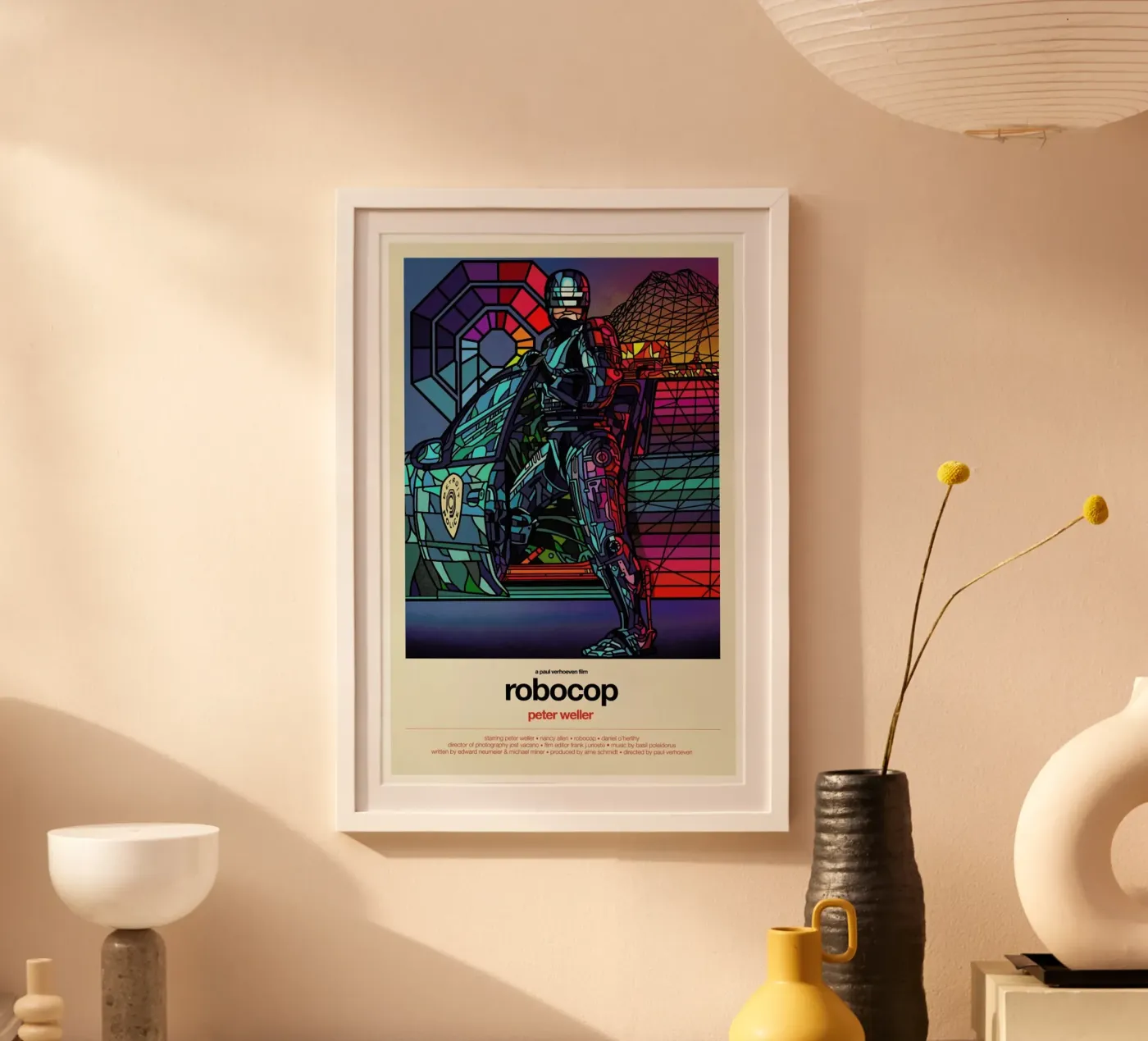 Robocop poster da Van Orton Design