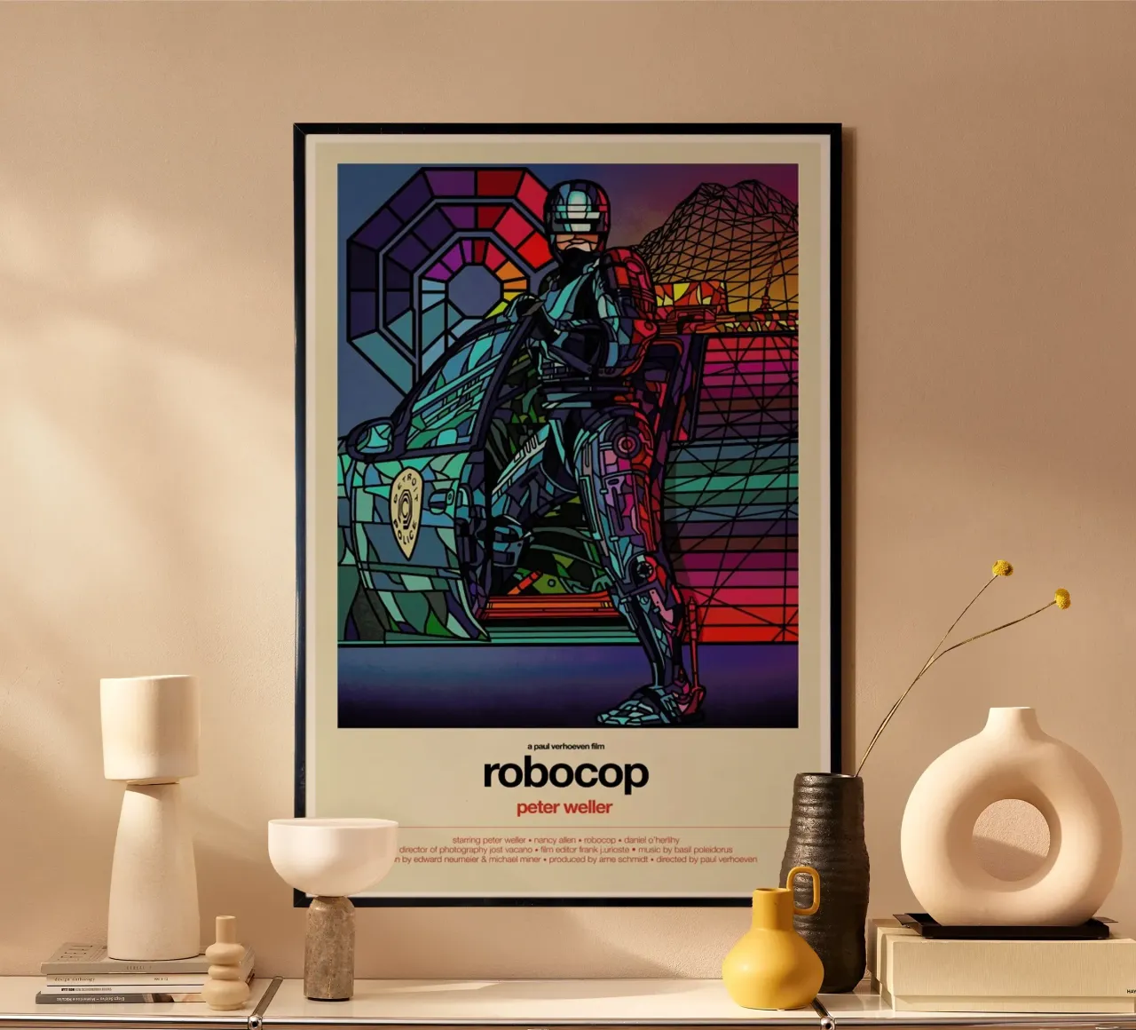 Robocop poster da Van Orton Design