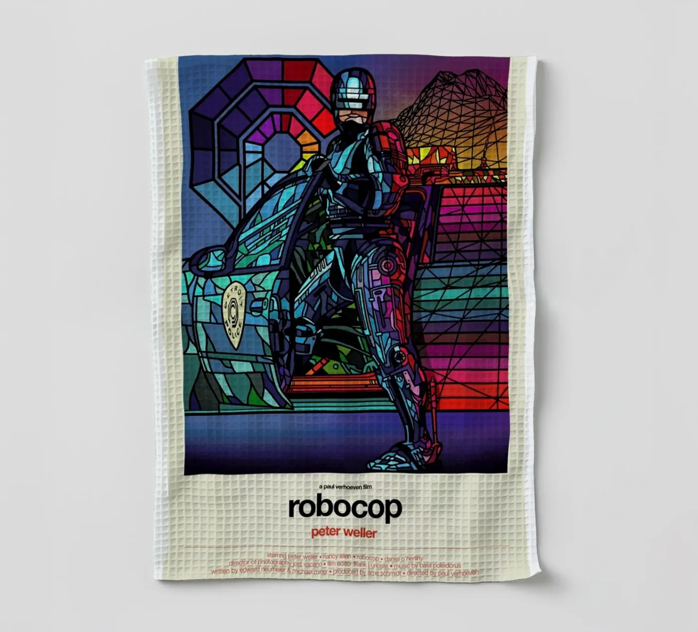 Robocop torchon de Van Orton Design