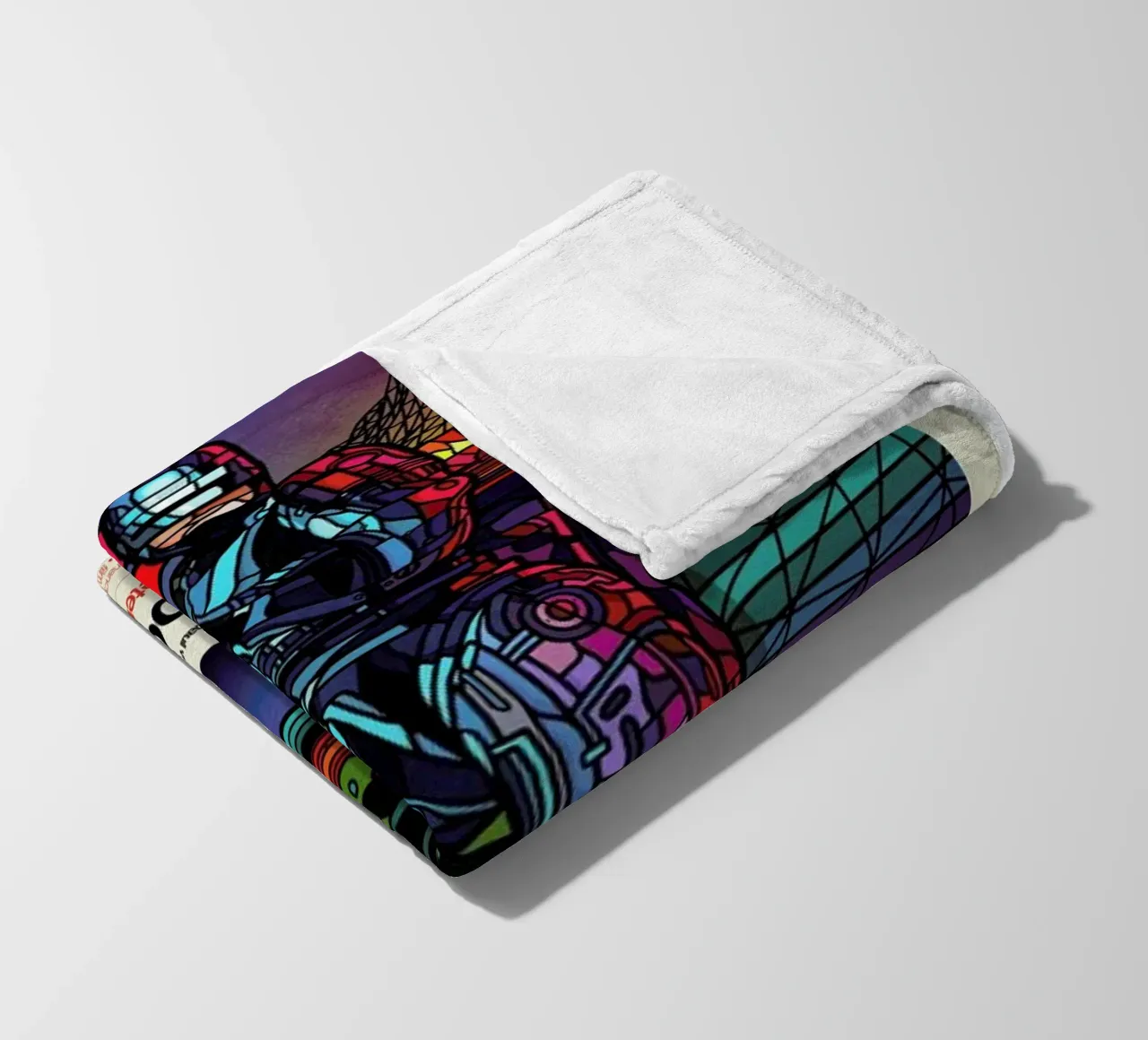 Robocop Fleecedecke von Van Orton Design