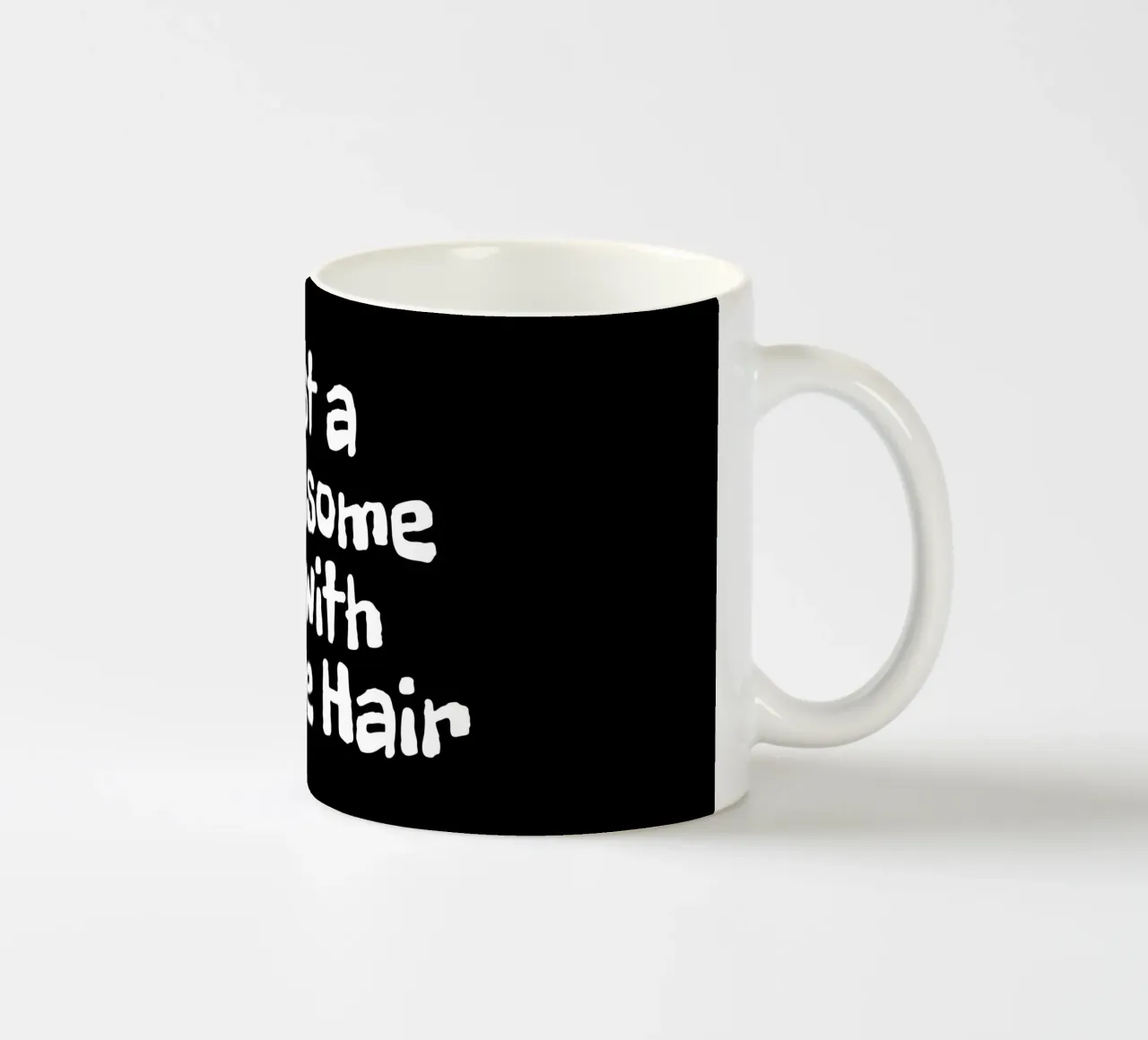Just a handsome boy with blonde hair ceramic mug by happieeagle