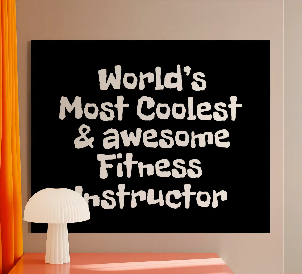 World's most coolest and awesome fitness instructor plexiglass da happieeagle
