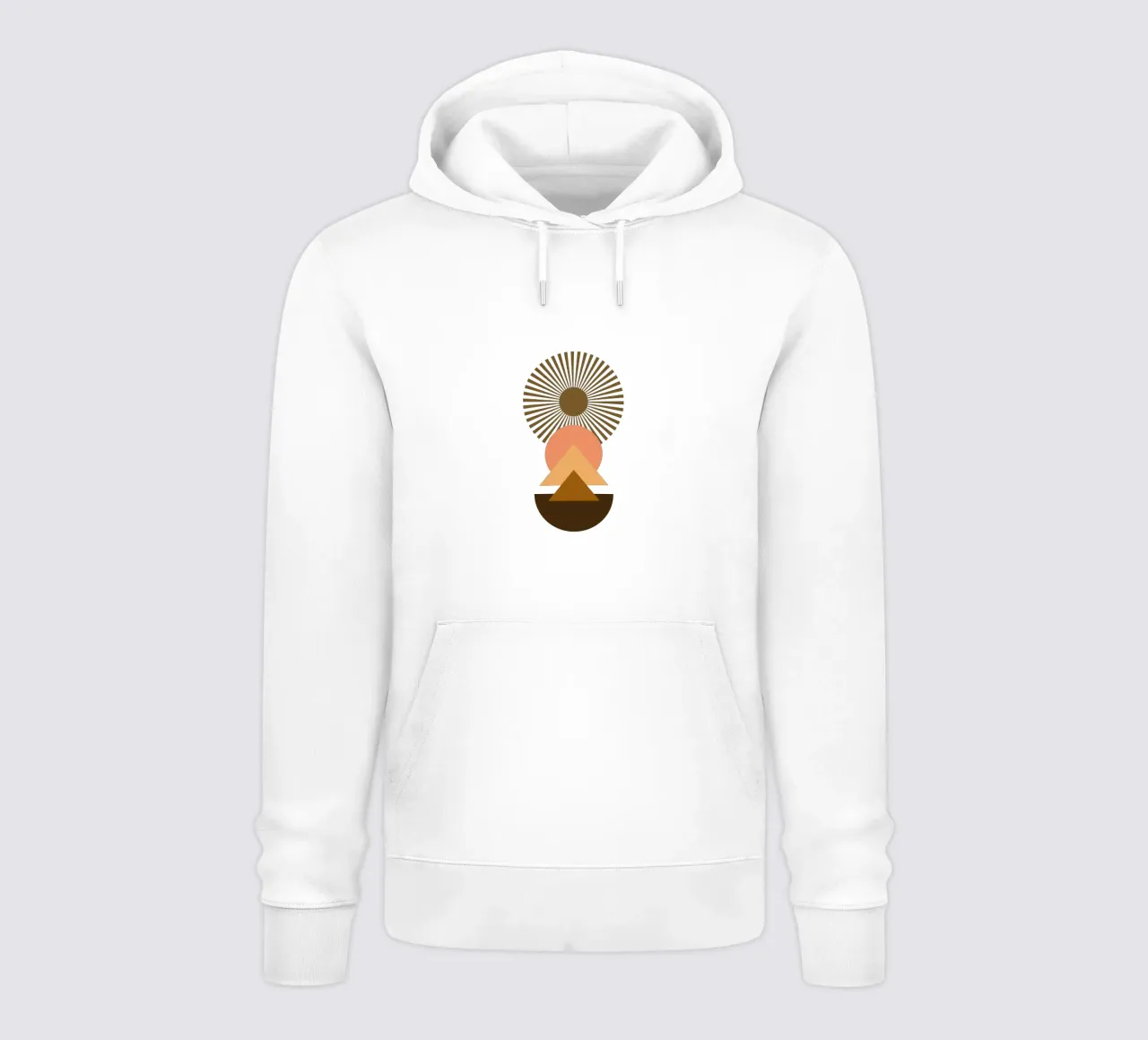 Boho minimalista moderno semplice felpa con cappuccio da YSV MINIMALIST