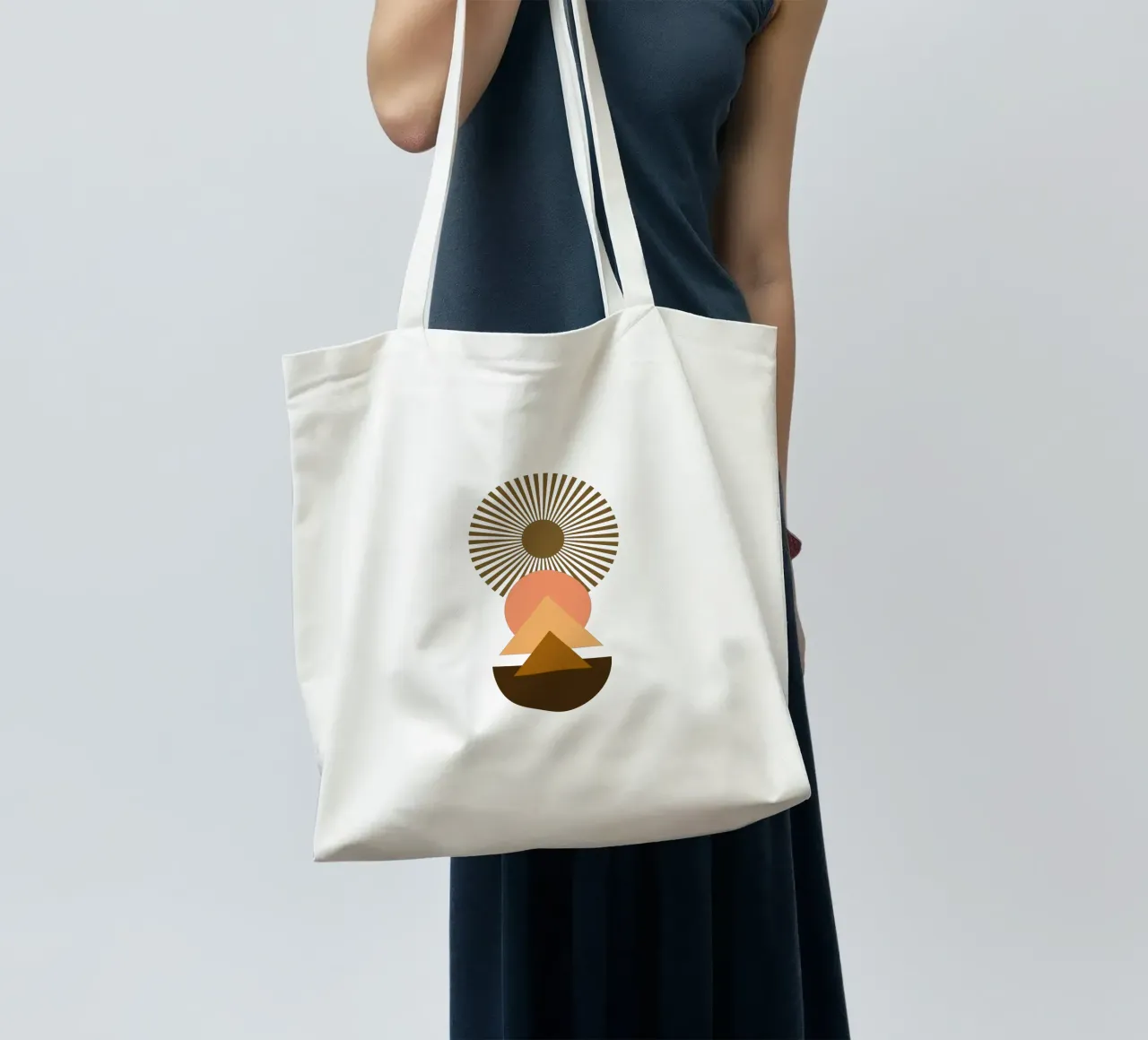 Boho minimalista moderno semplice borsa in juta da YSV MINIMALIST