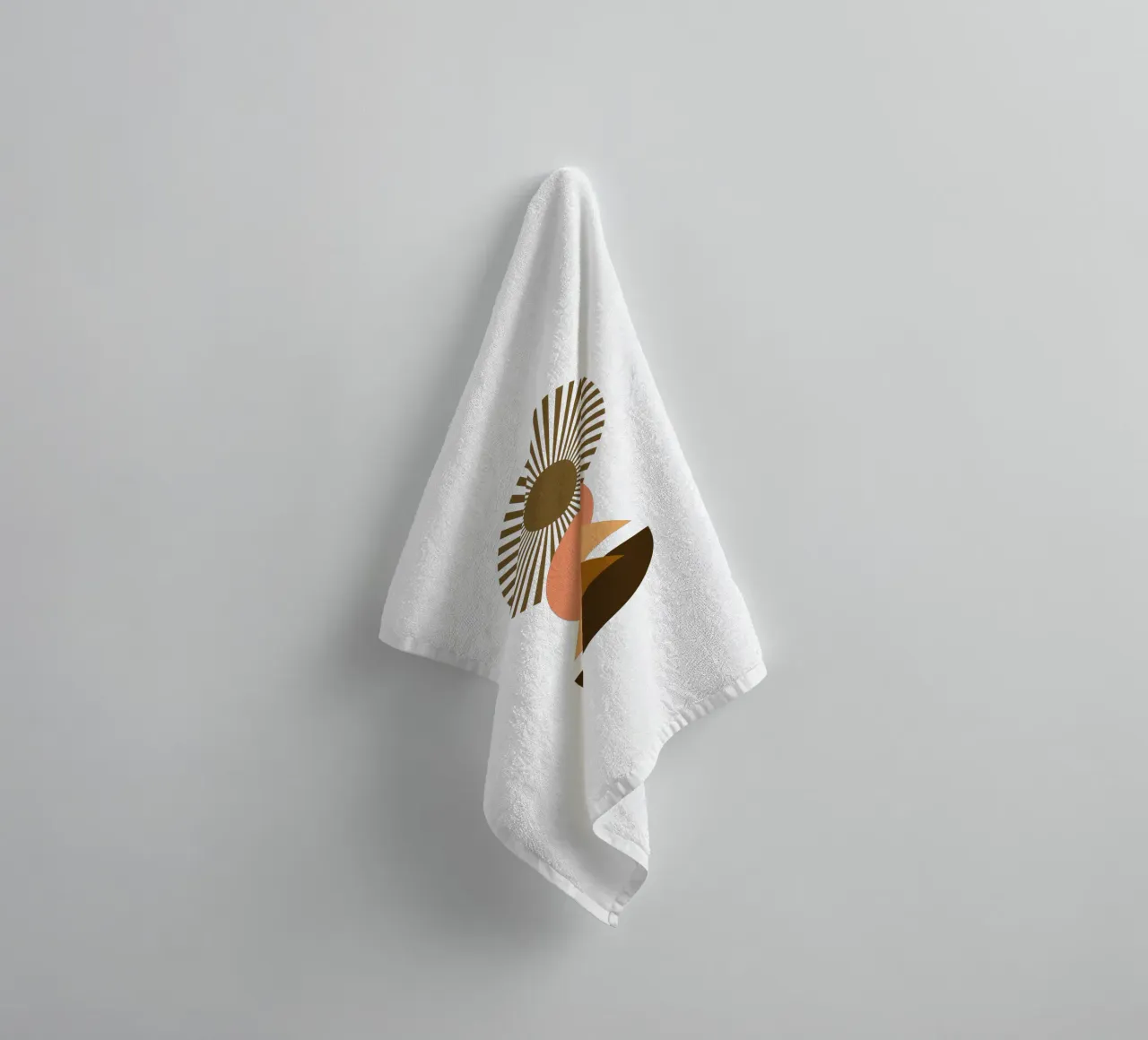Boho minimalista moderno semplice asciugamano da bagno da YSV MINIMALIST