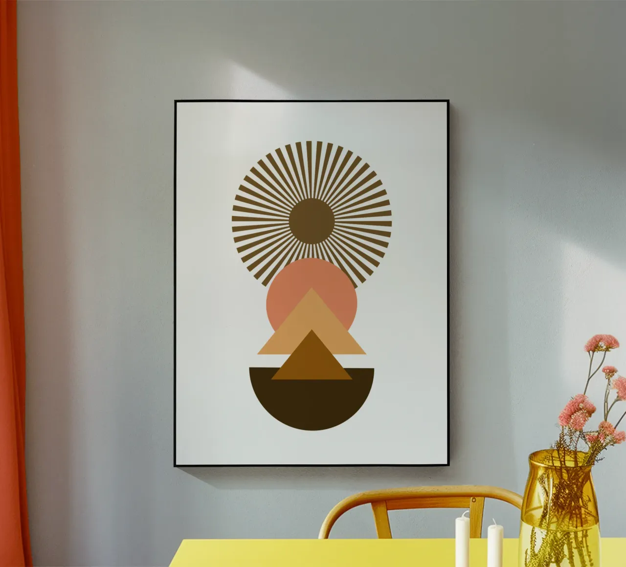 Boho minimalista moderno semplice plexiglass da YSV MINIMALIST