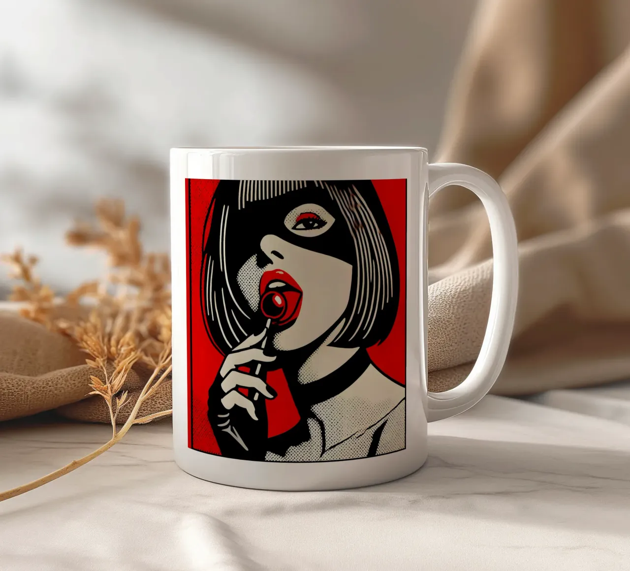 lecca-lecca - Stampa poster d'epoca tazza in ceramica da posterprints-by-nomad