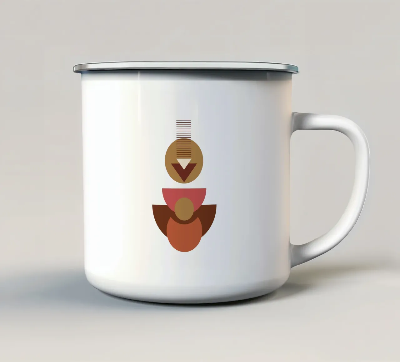 Boho Minimalis Moderno Semplice tazza in smalto da YSV MINIMALIST