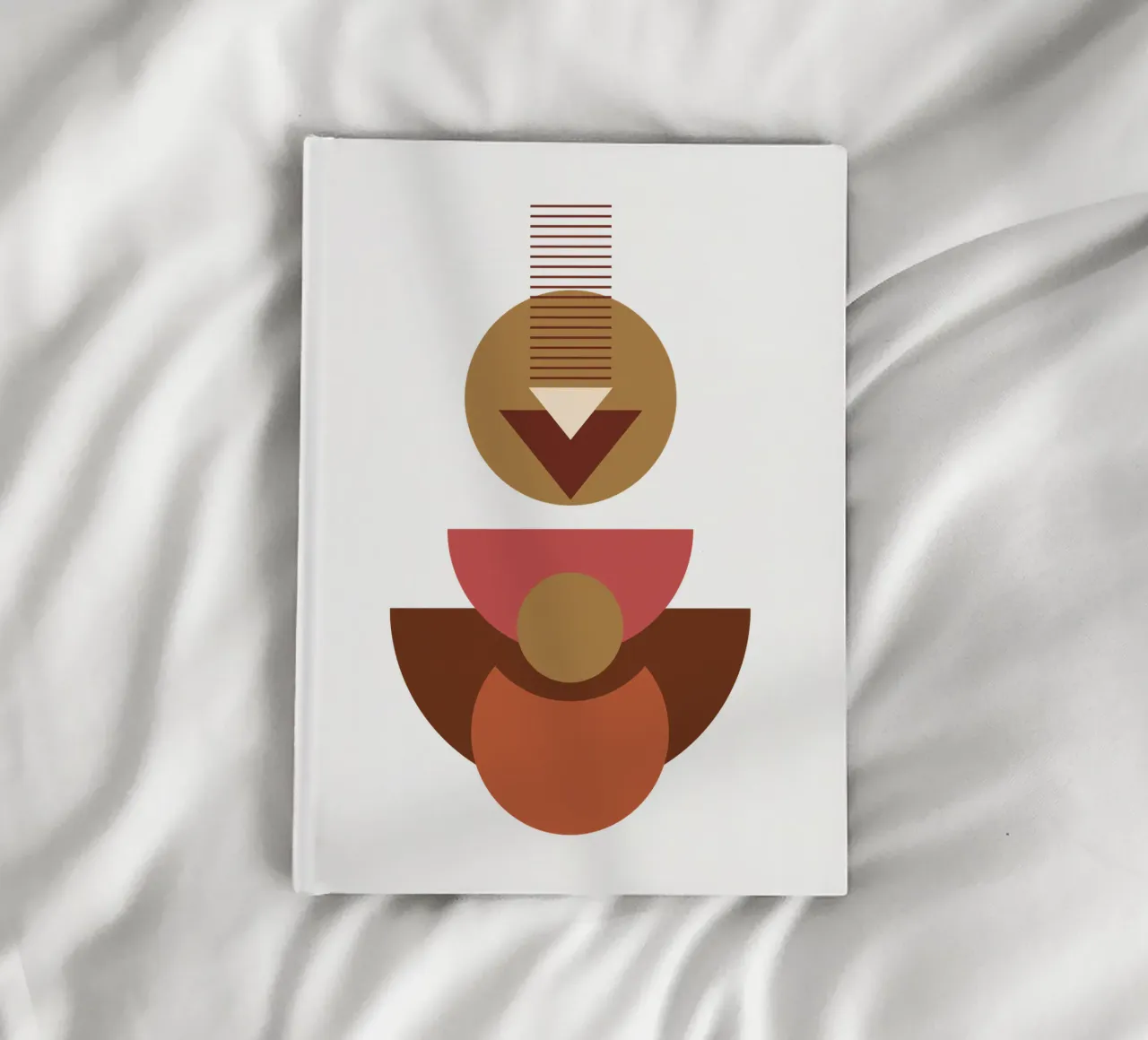 Boho Minimalis Modern Simple notebook by YSV MINIMALIST