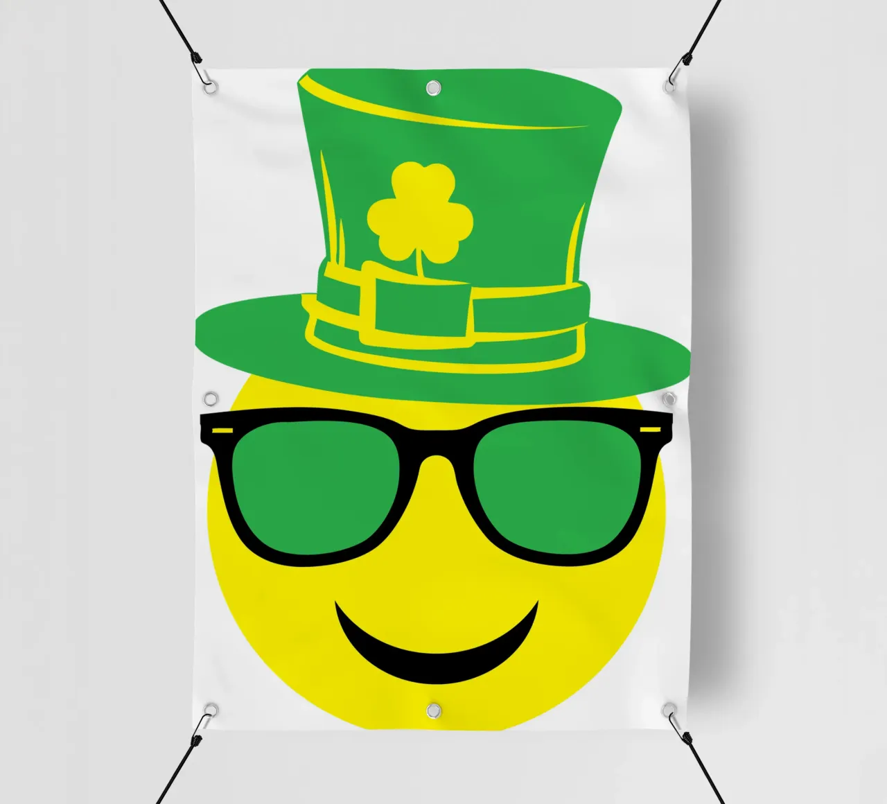 st patrick emoticon funny art design pvc cover by onefeelshop