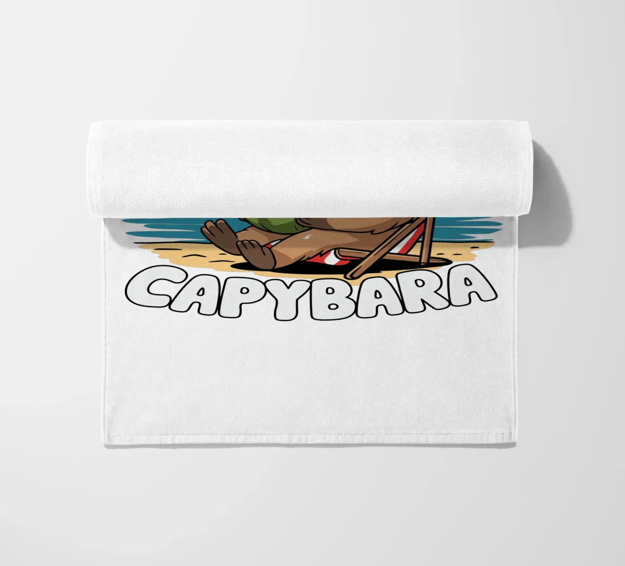 Chillin' like a capybara telo mare da edsonramosart