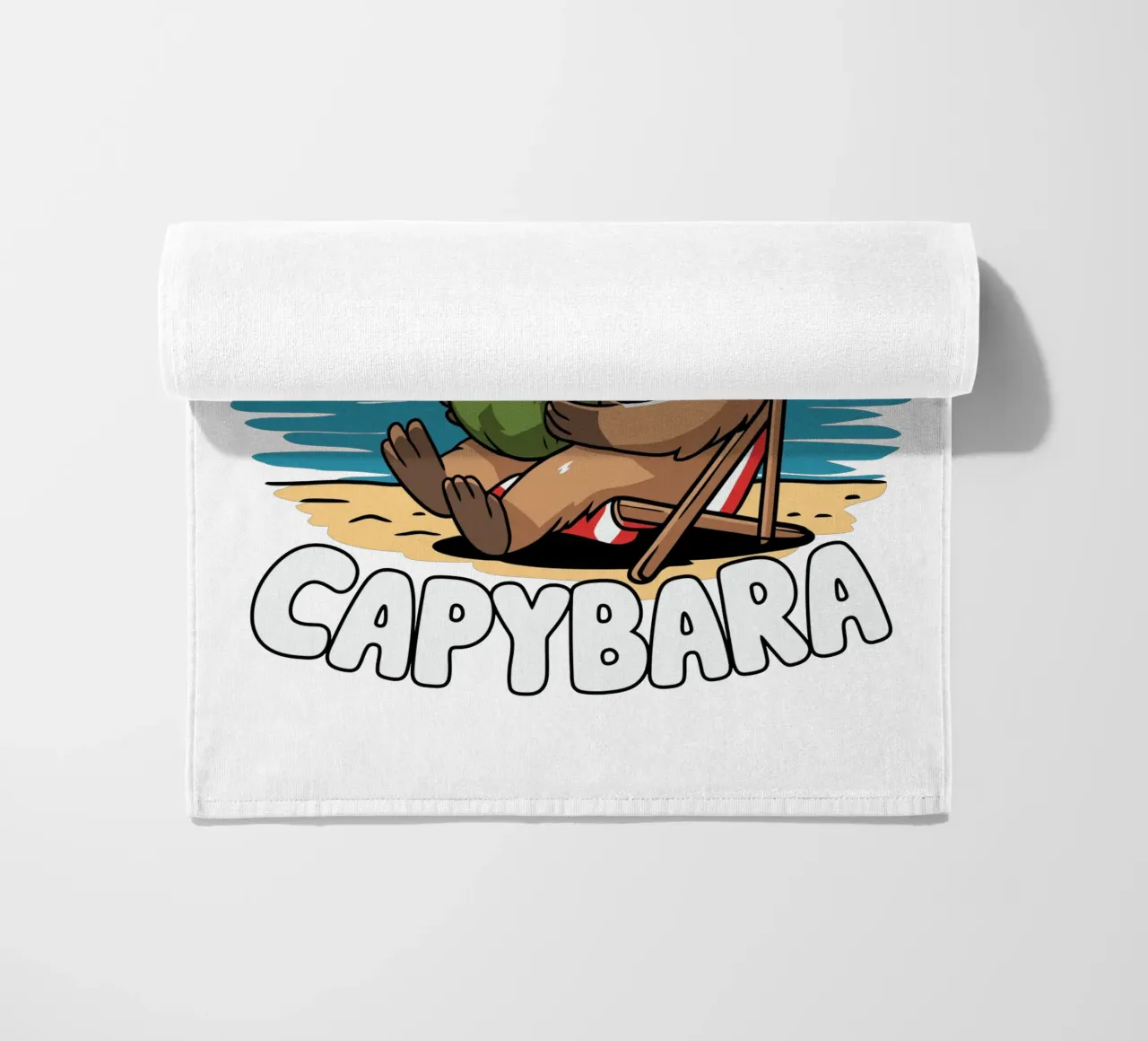 Chillin' like a capybara telo mare da edsonramosart