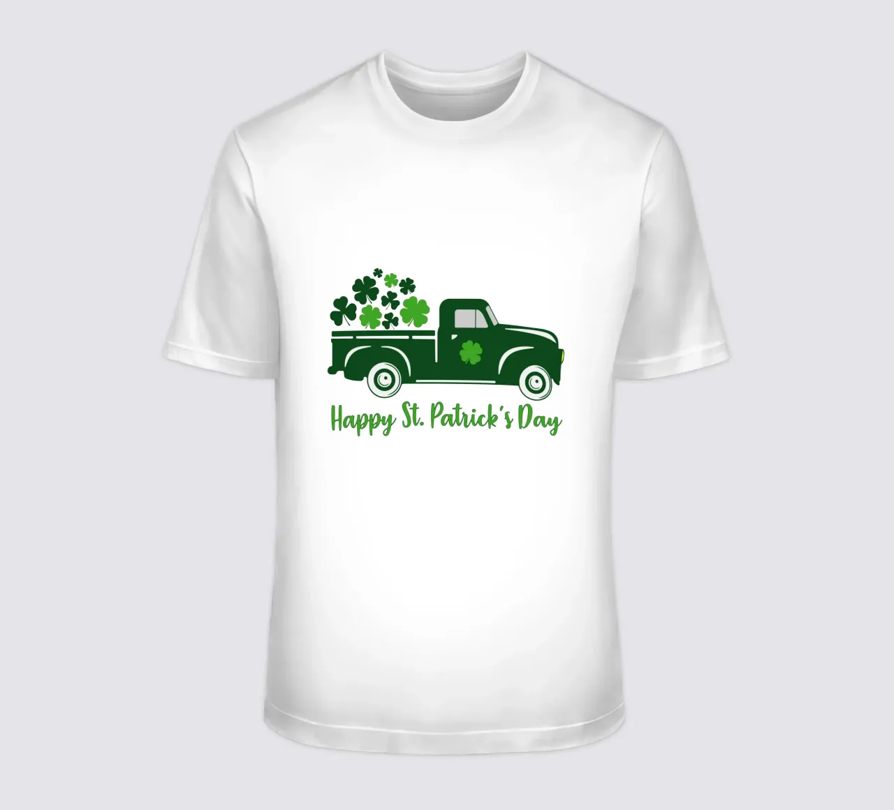 happy st patrick day iconic design t-shirt by onefeelshop