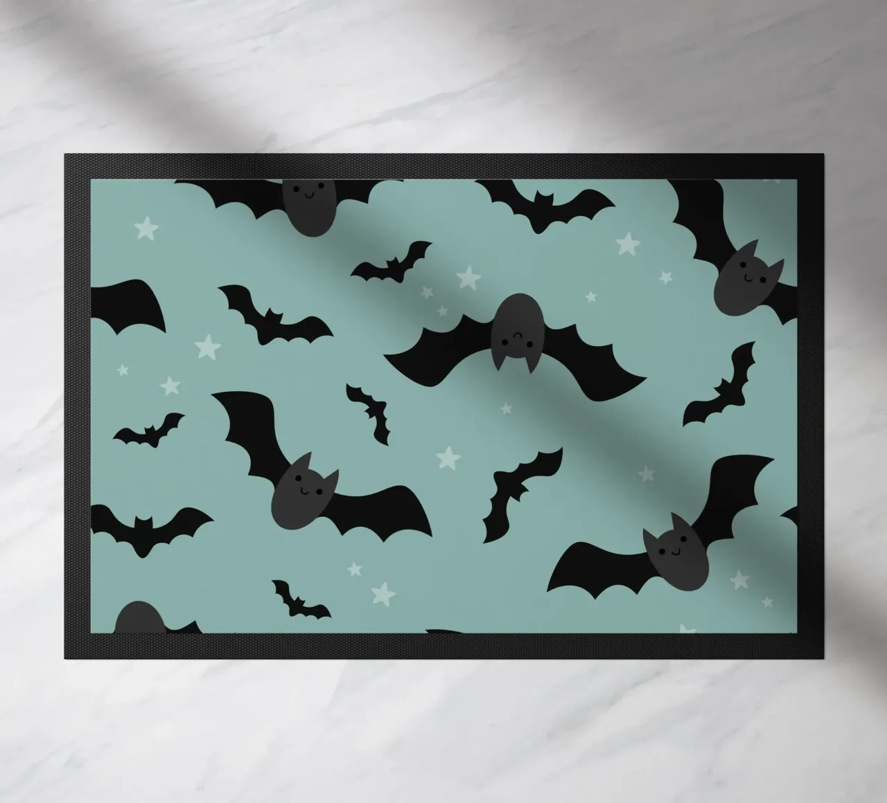 Bats doormat by LisaArtes