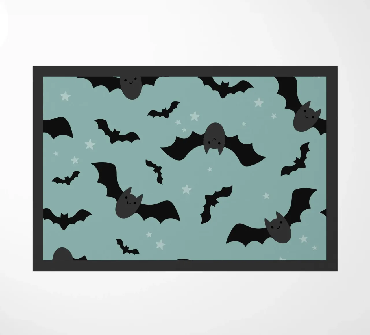 Bats doormat by LisaArtes